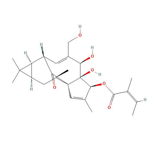 75567-37-2 Ingenol-3-angelate chemical structure