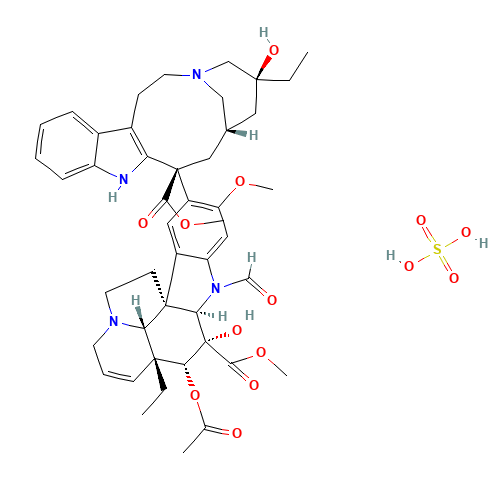 2068-78-2 Vincristine Sulfate chemical structure