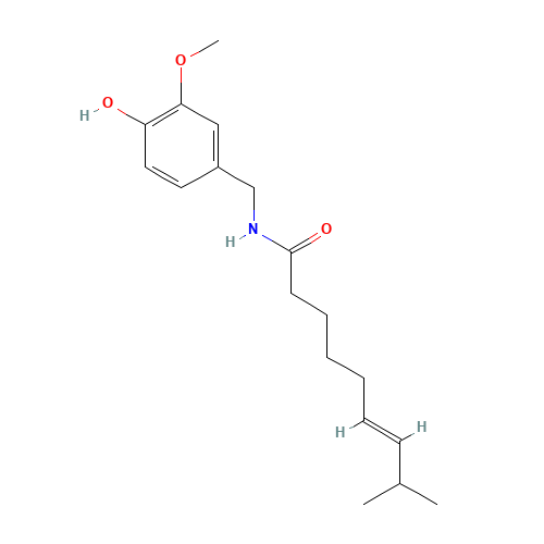 404-86-4 Capsaicin chemical structure