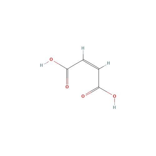 110-16-7 Maleic acid chemical structure