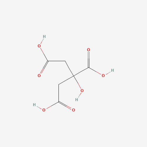 77-92-9 Citric acid chemical structure