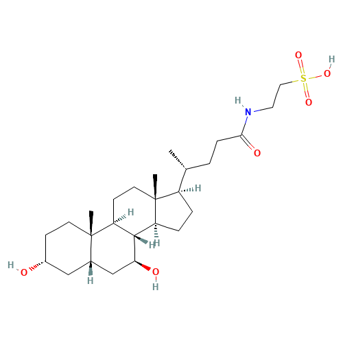 14605-22-2 Tauroursodeoxycholic acid chemical structure