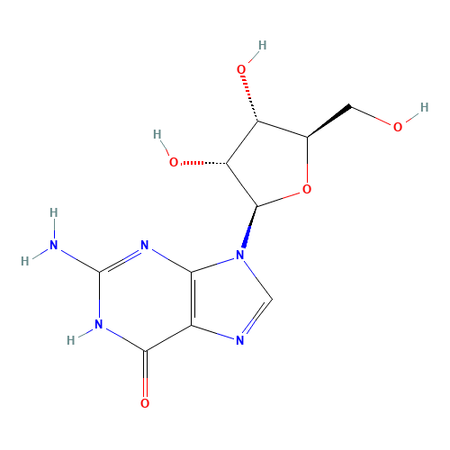 118-00-3 Guanosine chemical structure