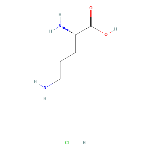 3184-13-2 L(+)-Ornithine hydrochloride chemical structure
