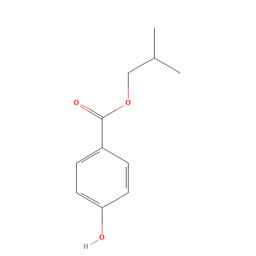 4247-02-3 Isobutyl 4-Hydroxybenzoate chemical structure