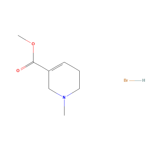300-08-3 Arecoline hydrobromide chemical structure