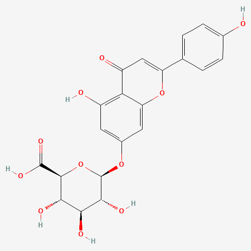 29741-09-1 Apigenin 7-glucuronide chemical structure
