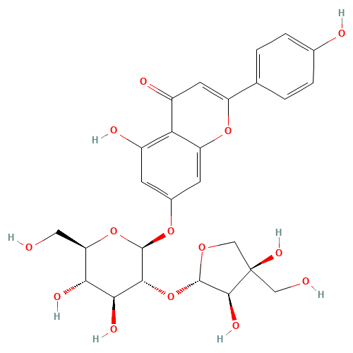 26544-34-3 Apiin chemical structure
