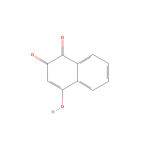 83-72-7 2-Hydroxy-1,4-naphoquinone chemical structure