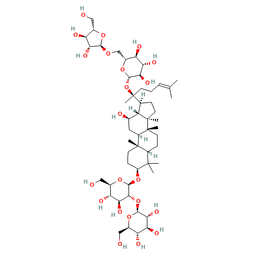 11021-14-0 Ginsenoside Rc chemical structure