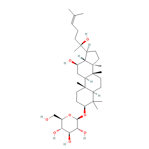 78214-33-2 20(S)-Ginsenoside Rh2 chemical structure