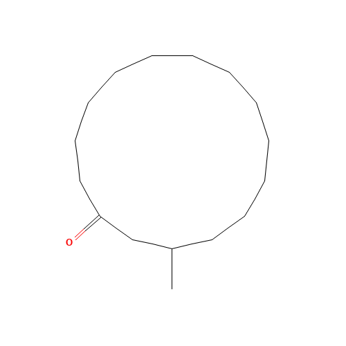 541-91-3 3-Methylcyclopentadecanone chemical structure