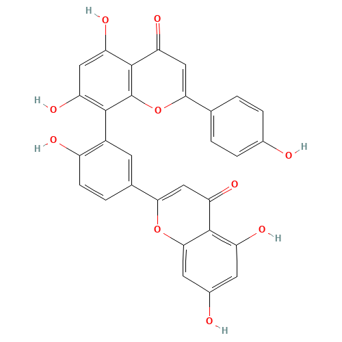 1617-53-4 Amentoflavone chemical structure