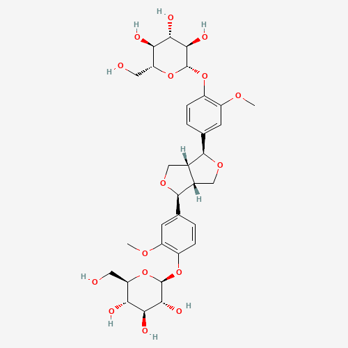 63902-38-5 Pinoresinol diglucoside chemical structure