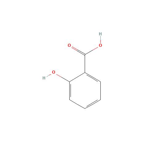 69-72-7 Salicylic acid chemical structure