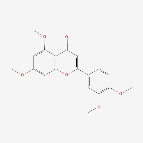 855-97-0 3',4',5,7-Tetramethoxyflavone chemical structure