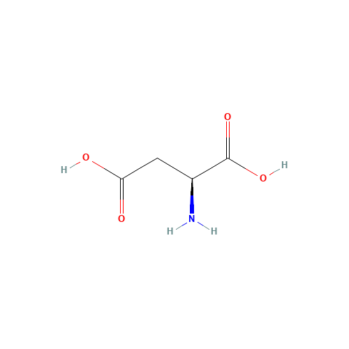 56-84-8 L-Aspartic acid chemical structure
