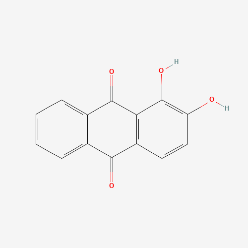 72-48-0 1,2-Dihydroxy anthraquinone chemical structure