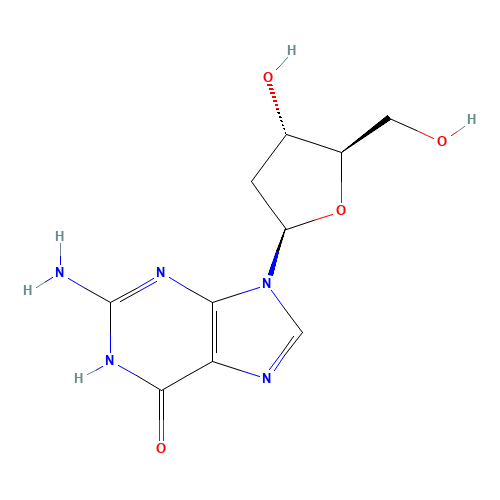 961-07-9 2'-Deoxyguanosine chemical structure
