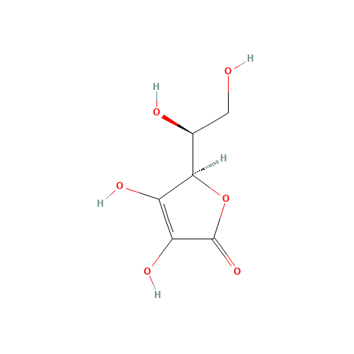 50-81-7 Vitamin C chemical structure