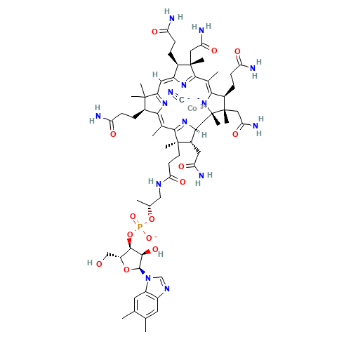 68-19-9 Vitamin B12 chemical structure