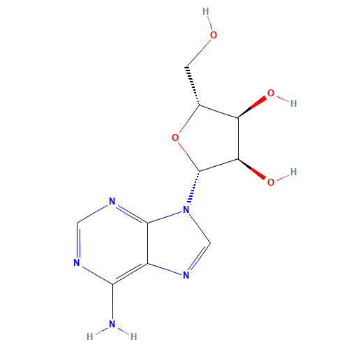 58-61-7 Adenosine chemical structure