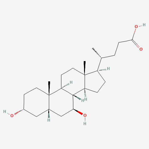128-13-2 Ursodeoxycholic acid chemical structure
