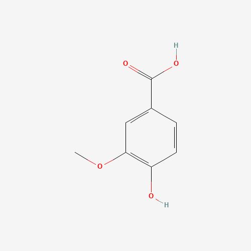 121-34-6 Vanillic acid chemical structure