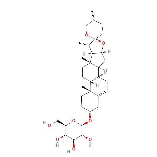 14144-06-0 Diosgenin glucoside chemical structure