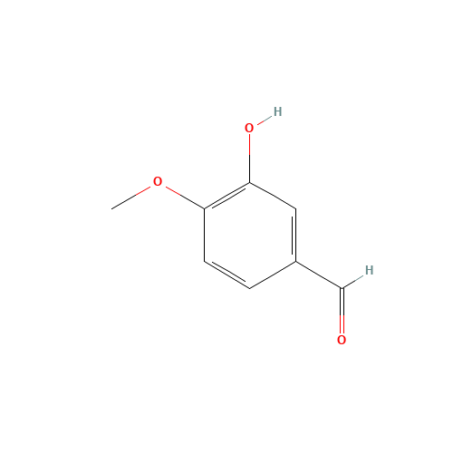 621-59-0 Isovanillin chemical structure