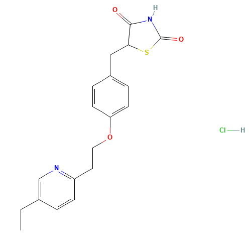 112529-15-4 Pioglitazone Hydrochloride chemical structure