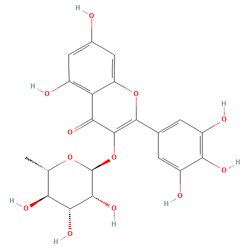 17912-87-7 Myricitrin chemical structure