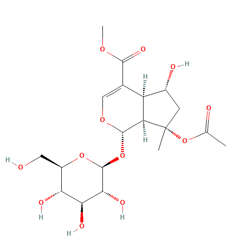 57420-46-9 8-O-acetyl shanzhiside methyl ester chemical structure