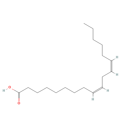 60-33-3 α-Linoleic acid chemical structure