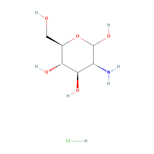 66-84-2 D-Glucosamine hydrochloride chemical structure