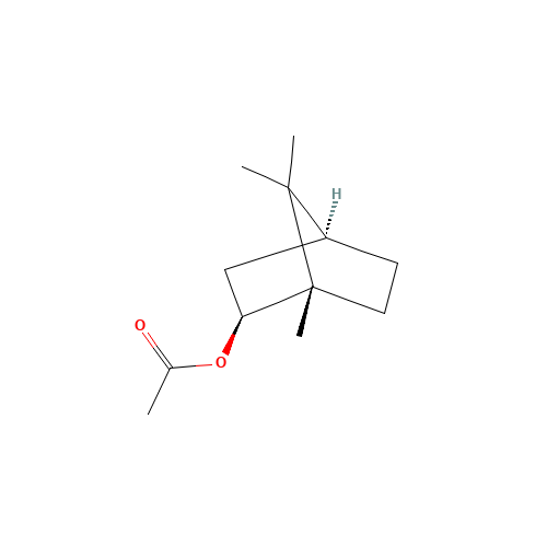 125-12-2 Isobornyl acetate chemical structure