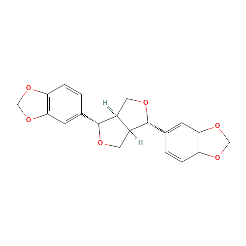 607-80-7 Sesamin chemical structure