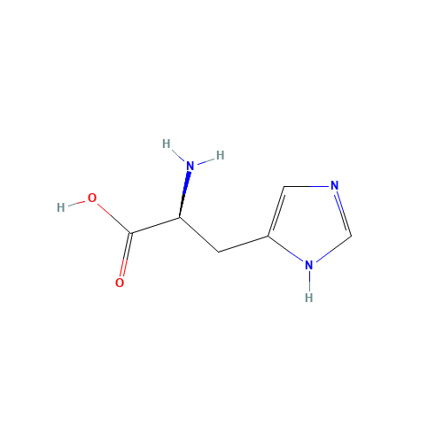 71-00-1 L-Histidine chemical structure