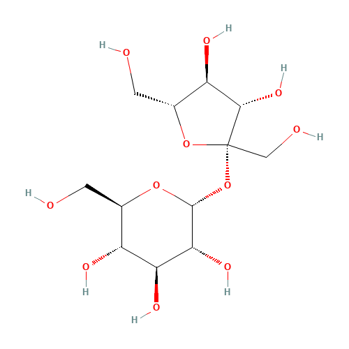 57-50-1 Sucrose chemical structure