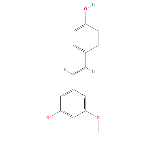 537-42-8 Pterostilbene chemical structure