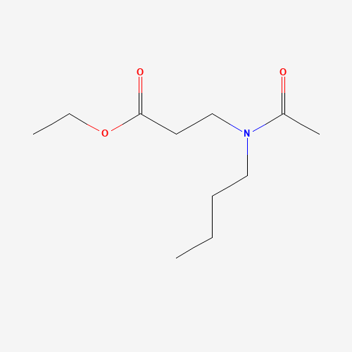 52304-36-6 Ethyl butylacetylaminopropionate chemical structure
