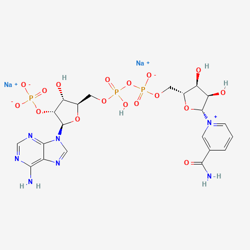 24292-60-2 Triphosphopyridine nucleotide disodium salt chemical structure