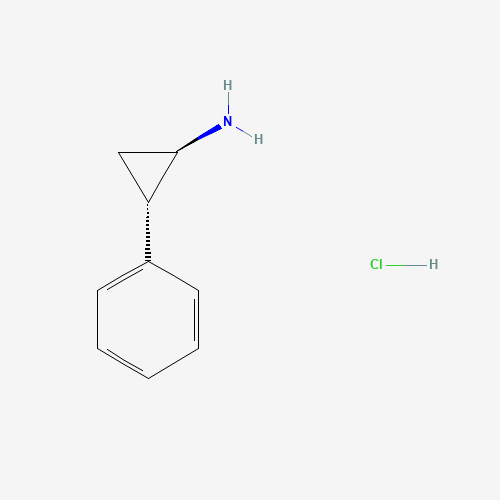 37388-05-9 (1R,2S)-2-Phenyl-cyclopropylamine hydrochloride chemical structure