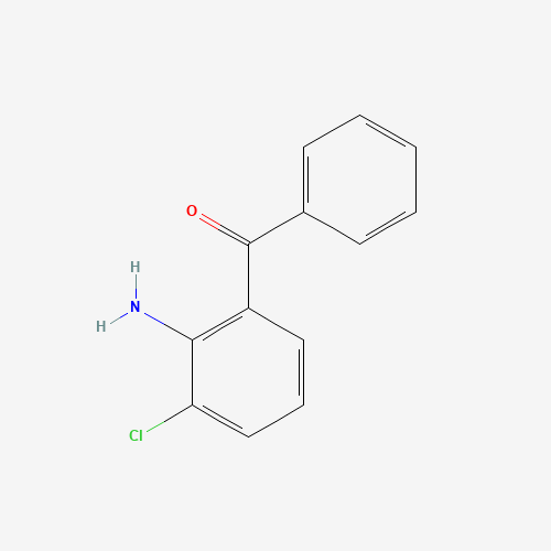 5621-66-9 (2-amino-3-chlorophenyl)(phenyl)methanone chemical structure