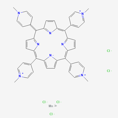 125565-45-9 Mn(III) meso-Tetra (N-methyl-4-pyridyl) porphine pentachloride chemical structure