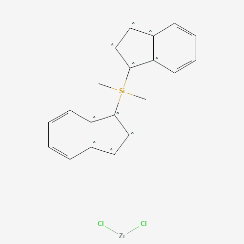 121009-93-6 rac-Dimethylsilylbis(1-indenyl)zirconium dichloride chemical structure