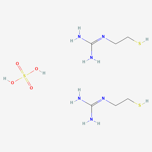 3979-00-8 (2-MERCAPTOETHYL)-GUANIDINE SULFATE chemical structure