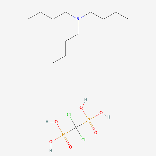 163706-61-4 (Dichloromethylene)bis[phosphonic acid] mono(tributylamine) salt chemical structure