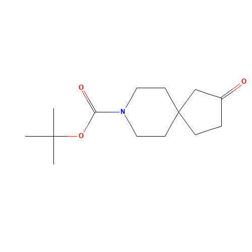 1250994-14-9 tert-butyl 2-oxo-8-azaspiro[4.5]decane-8-carboxylate chemical structure