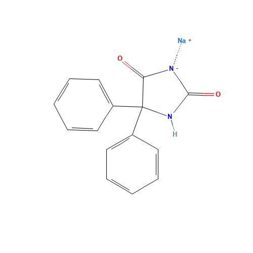 630-93-3 Phenytoin Sodium chemical structure